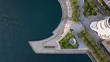 Birds eye view of the Pier Pavilion