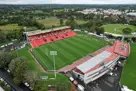 Aerial view of Penrith Stadium