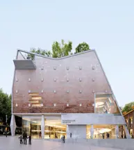 Artist's impression of Powerhouse Ultimo as viewed from the front entrance