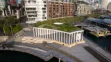 Pier Pavilion aerial shot