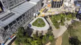 Aerial view of Hickson Park Amenities Building